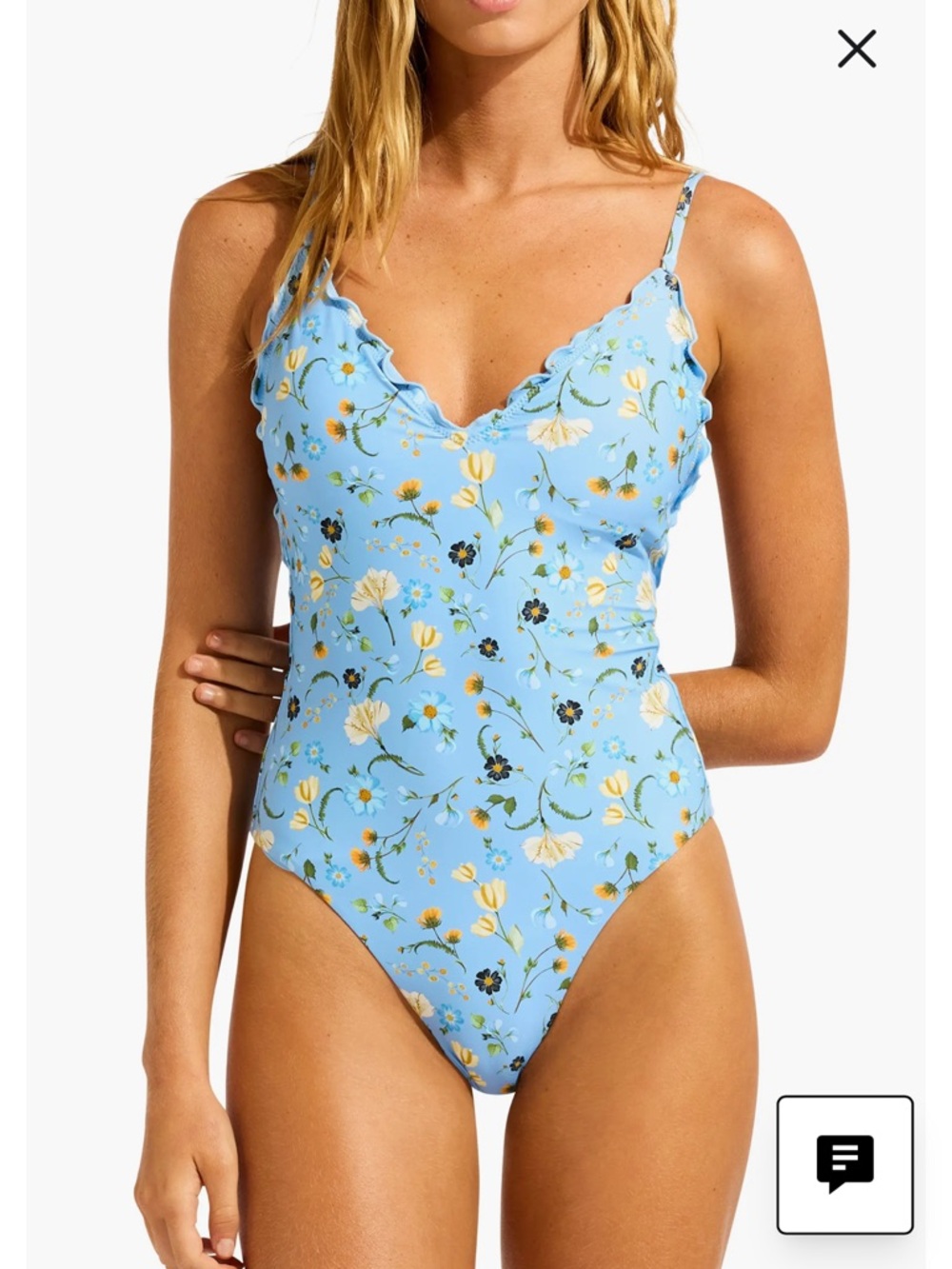 Seafolly Floral Modern Romance Swimsuit